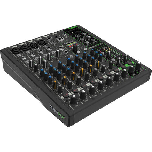 Mackie ProFX10 Go Battery-powered 10-channel Mixer with USB and Enhanced Effects