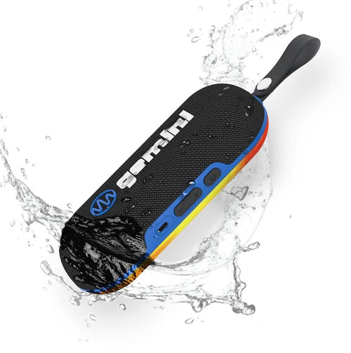Gemini Magnetic Bluetooth Speaker Golf Cart - Portable IPX6 LED Speaker