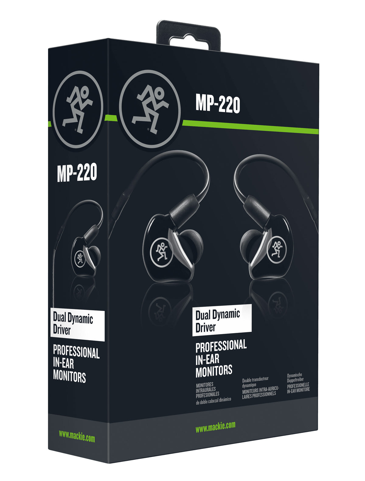 Mackie MP-220 Dual Dynamic Driver Professional In-Ear Monitors