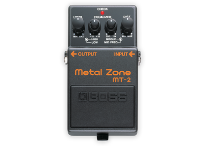 Boss MT-2 Metal Zone Distortion Pedal