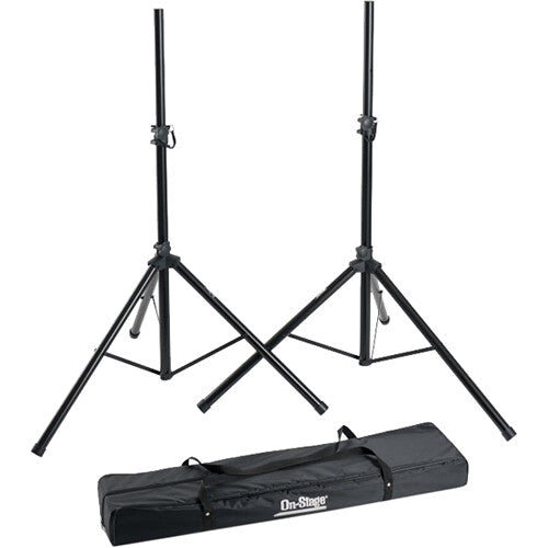 On-Stage SSP7650 Speaker Stand Pack with Bag