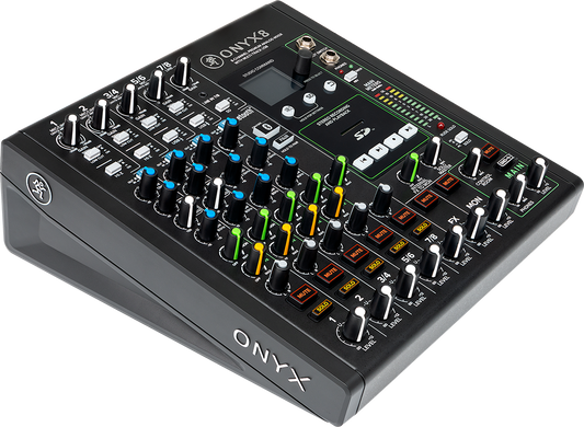 Mackie Onyx8 8-channel Analog Mixer with Multi-Track USB