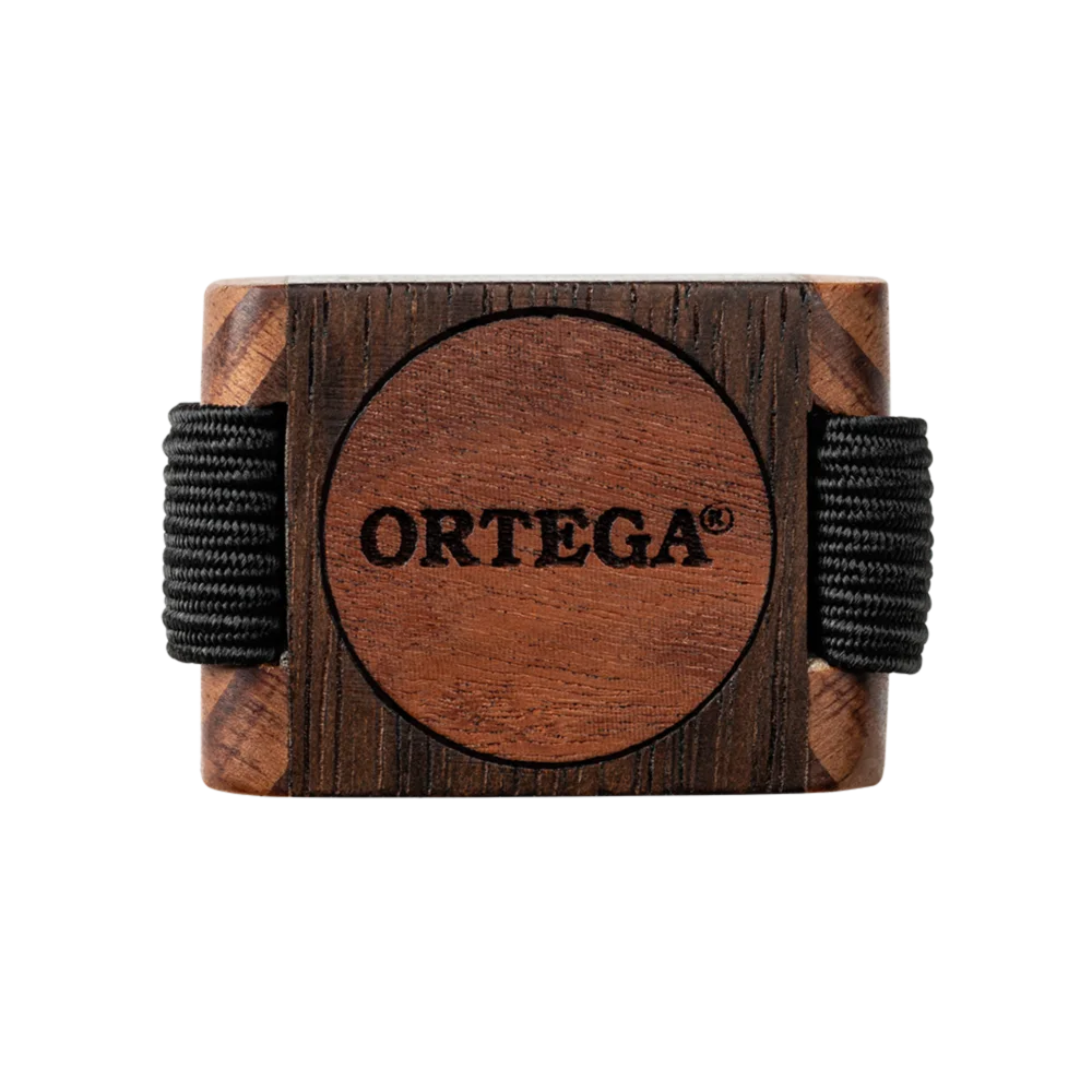 ORTEGA Wood Finger Shaker Ebony/Red Cedar Natural