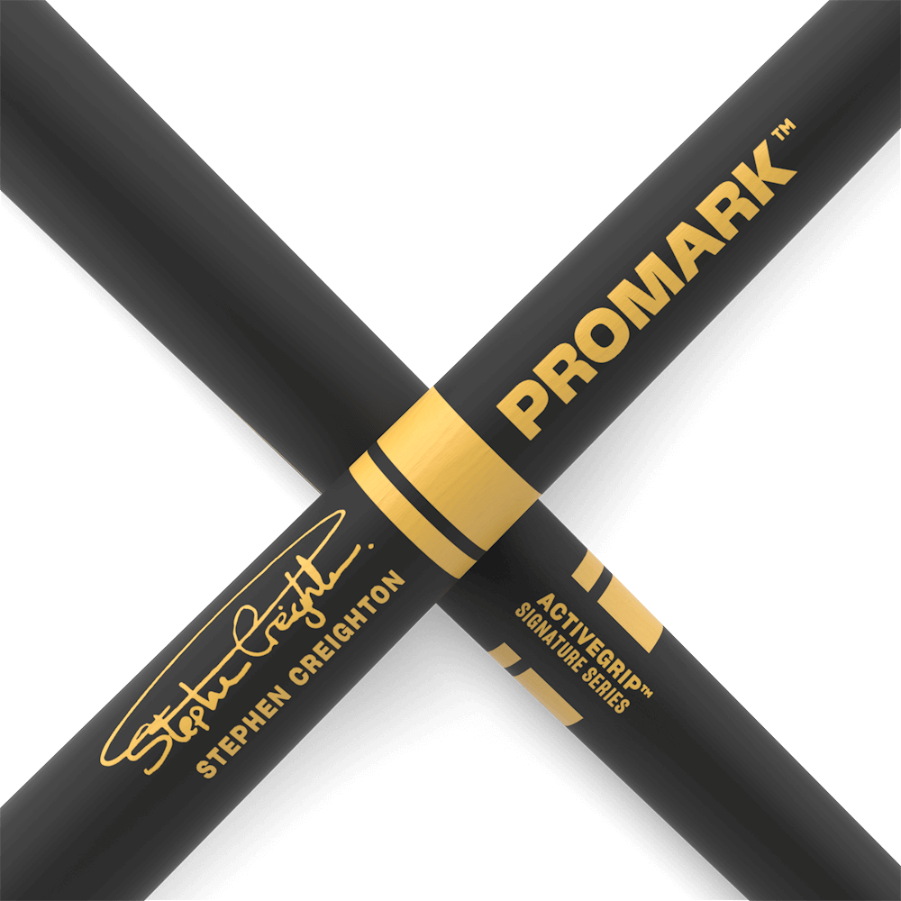 Promark Stephen Creighton Pipe Band Stick - ActiveGrip
