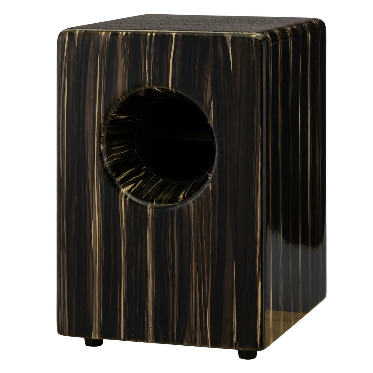 Pearl Boom Box Cajon - Zebra Wood
