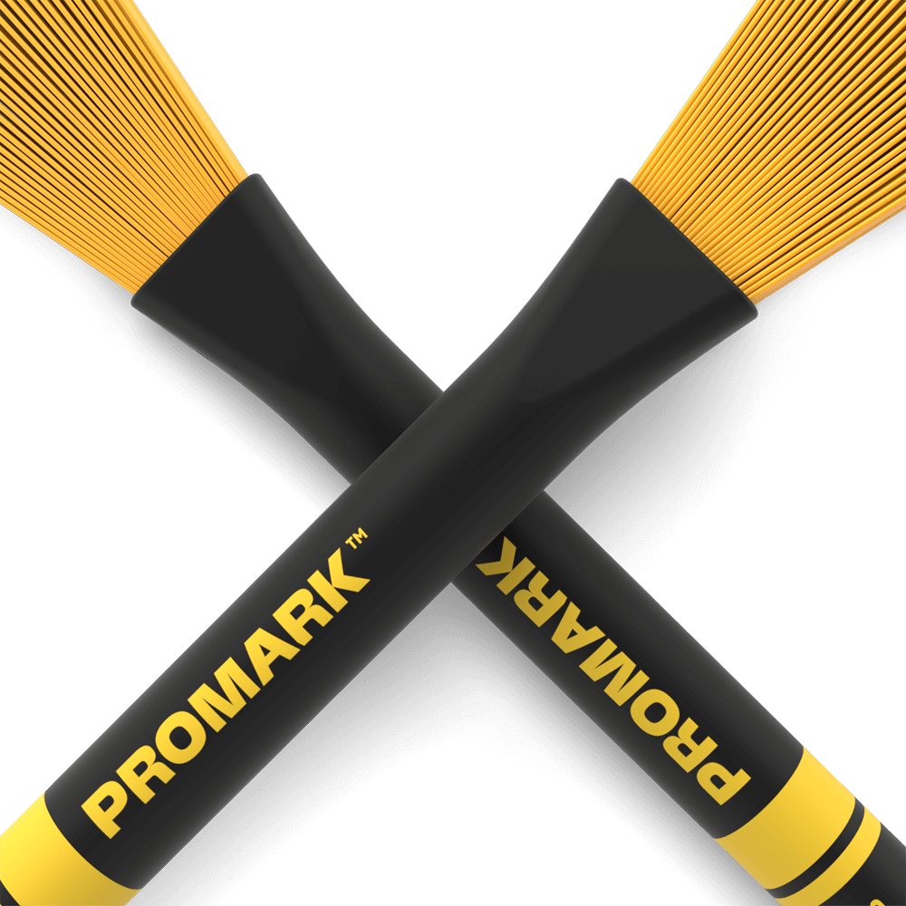 Promark Light Nylon Brushes 5B Yellow