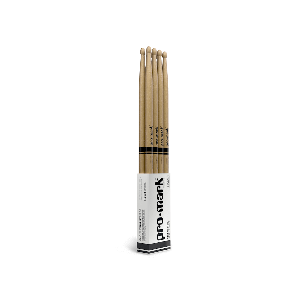 Promark Classic Forward Drumsticks Hickory 2B