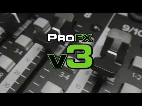 Mackie ProFX12v3 12-channel Mixer with USB and Effects