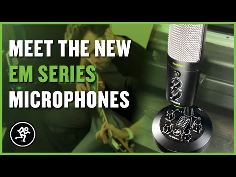 Mackie EM-Carbon PREMIUM USB CONDENSER MICROPHONE