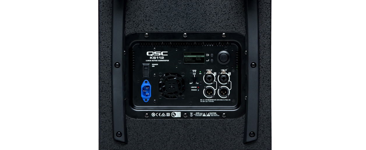 QSC KS112 2000W 12 inch Powered Subwoofer