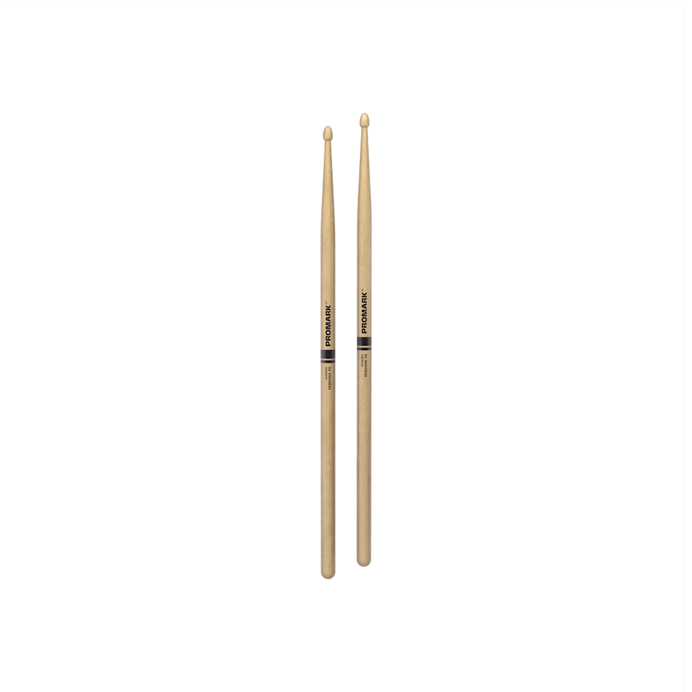 Promark Rebound Drumsticks - 7A - Hickory - 0.535-inch - Acorn Tip