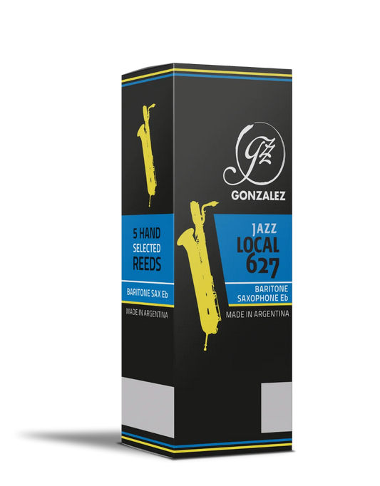 Gonzalez Reeds BJSAXG2 Local 627 Reeds for Baritone Saxophone - (5-pack)