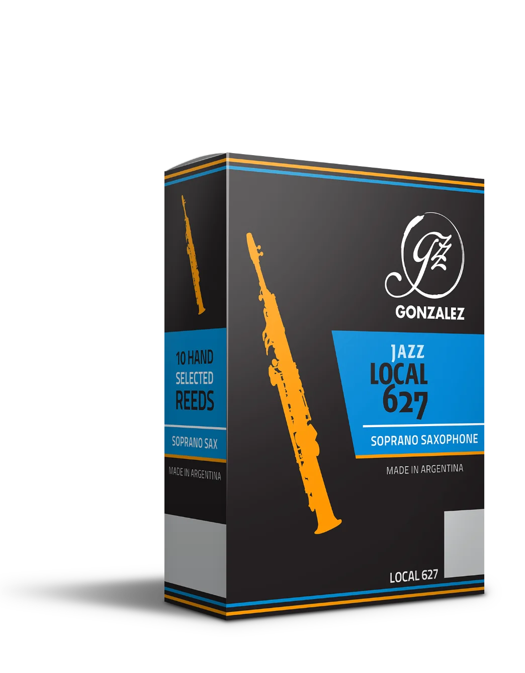 Gonzalez Reeds SJSAXG Local 627 Reeds for Soprano Saxophone - (5-pack)