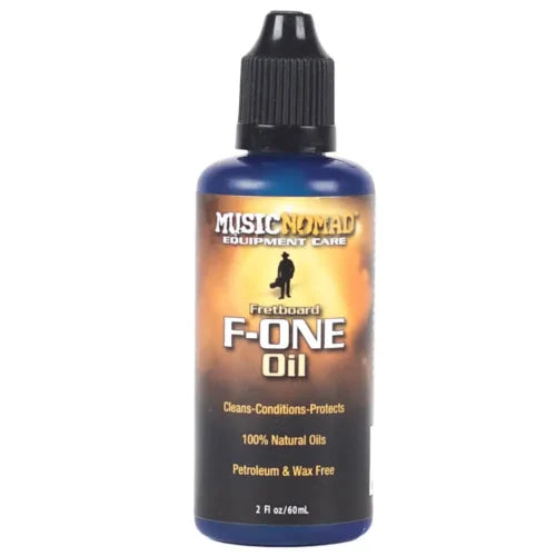 MusicNomad F-ONE Oil Fretboard Cleaner & Conditioner - 2-oz. Bottle