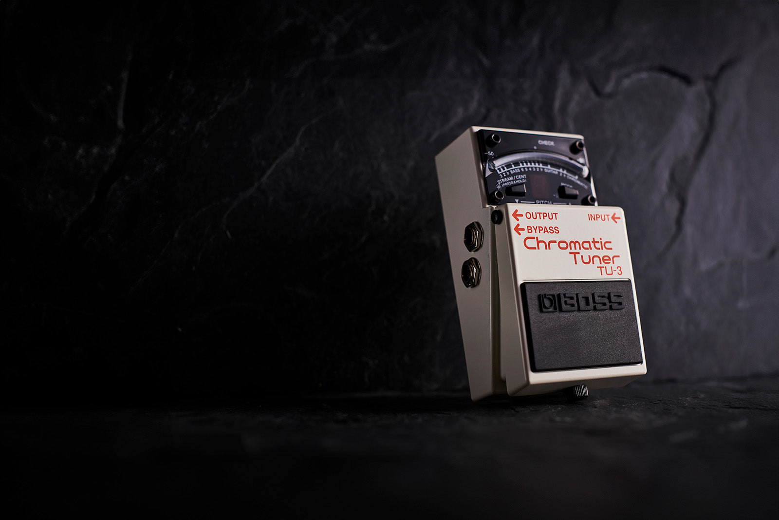 Boss TU-3 Chromatic Tuner Pedal with Bypass