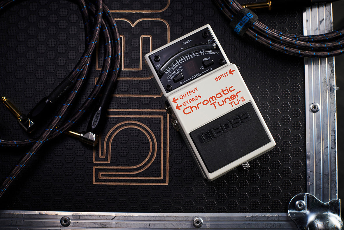 Boss TU-3 Chromatic Tuner Pedal with Bypass