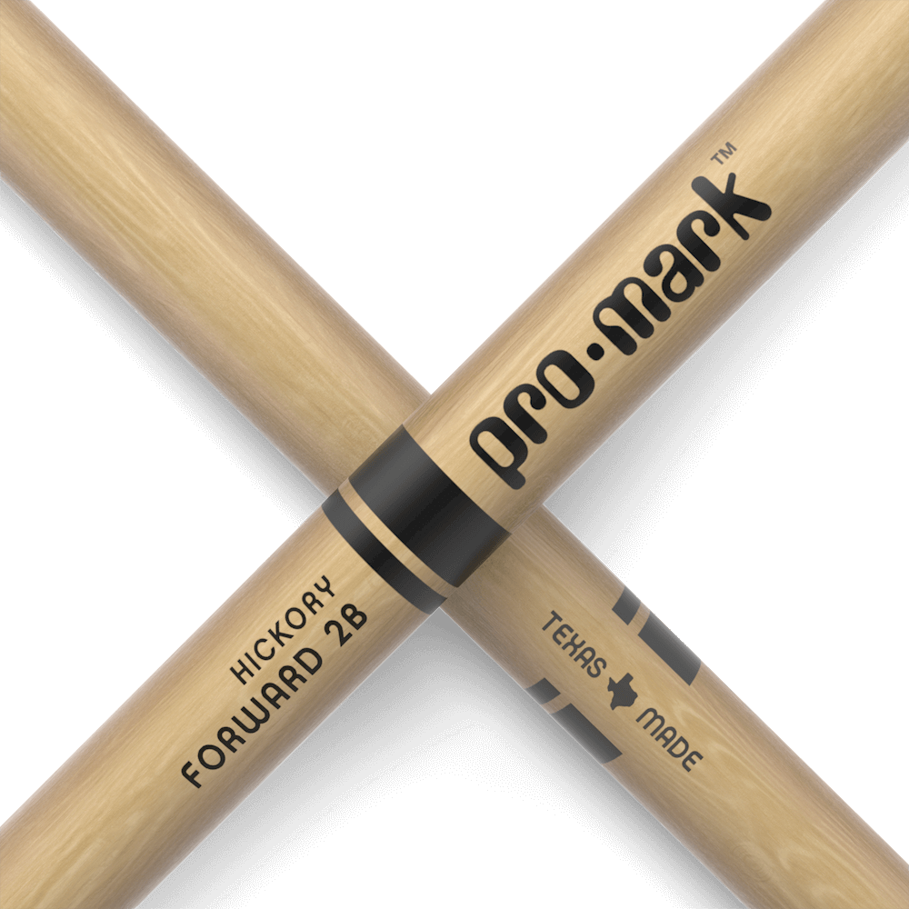 Promark Classic Forward Drumsticks Hickory 2B