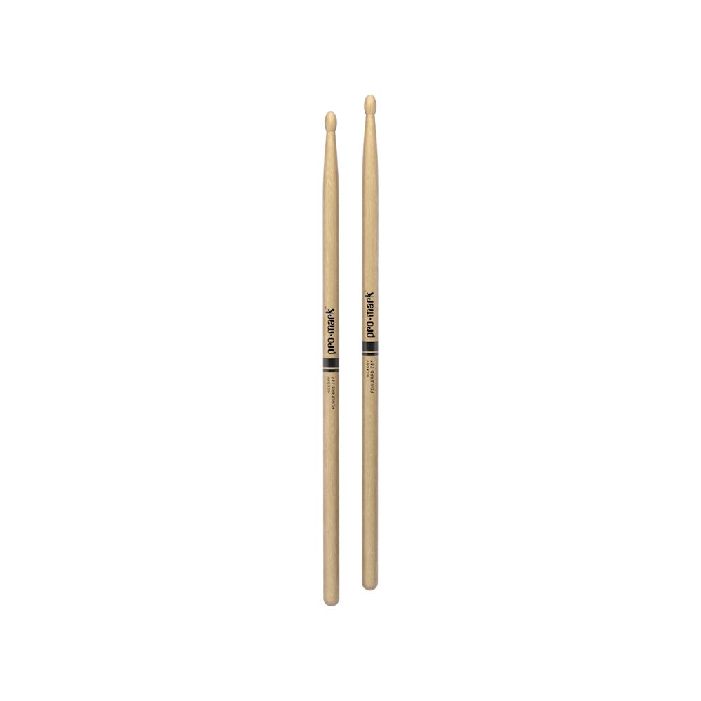 Promark Classic Forward Drumsticks - 747 Rock Hickory - Wood Tip