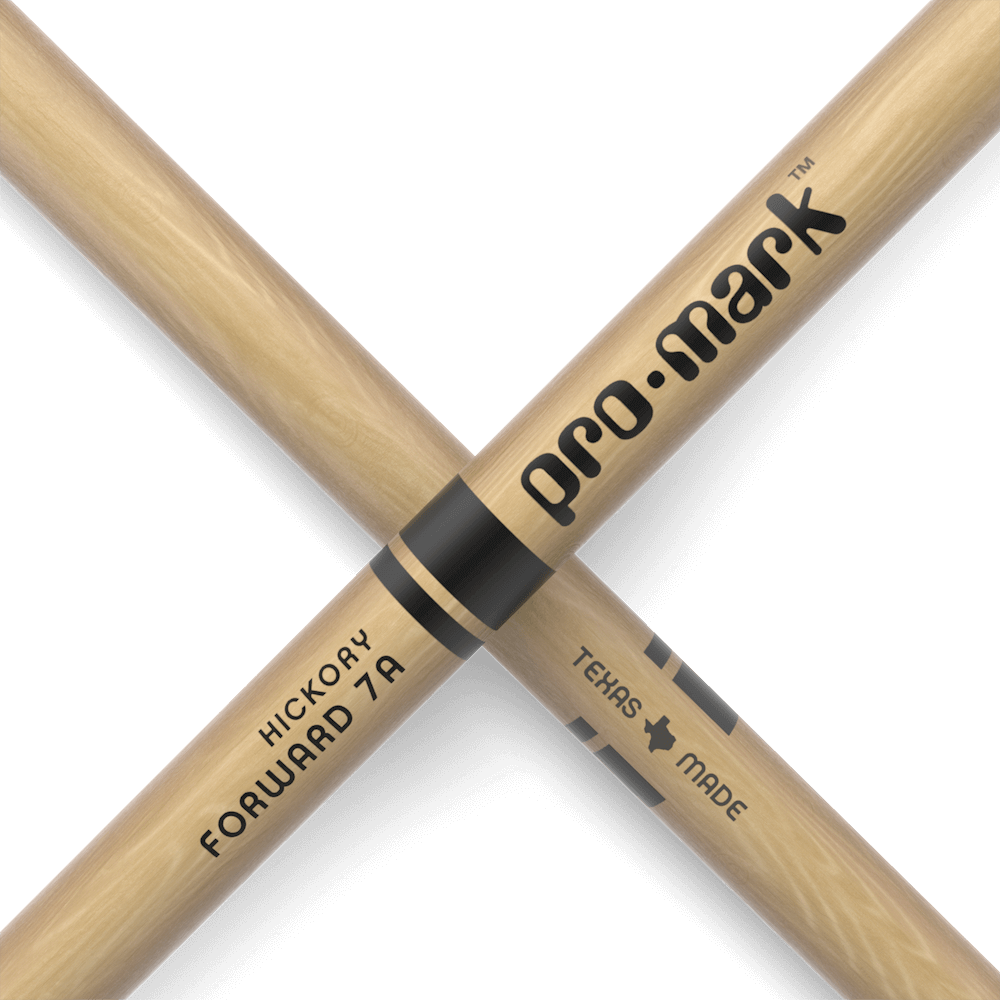 Promark Classic Forward Drumsticks - Hickory - 7A - Wood Tip