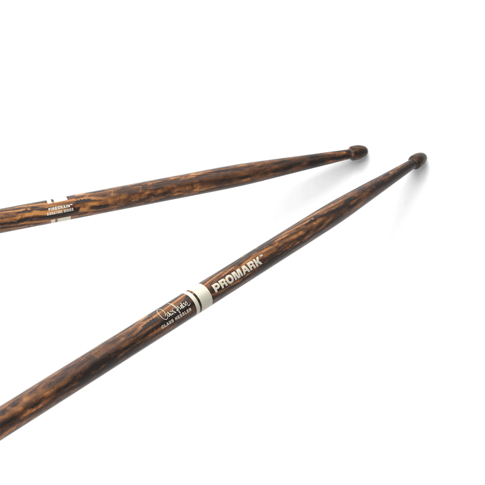 Promark Claus Hessler Signature Drumsticks - FireGrain - ActiveGrip