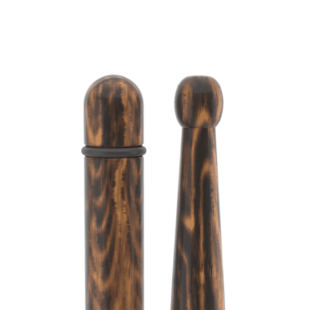 Promark BYOS Lacquered FireGrain Marching Snare Drumsticks