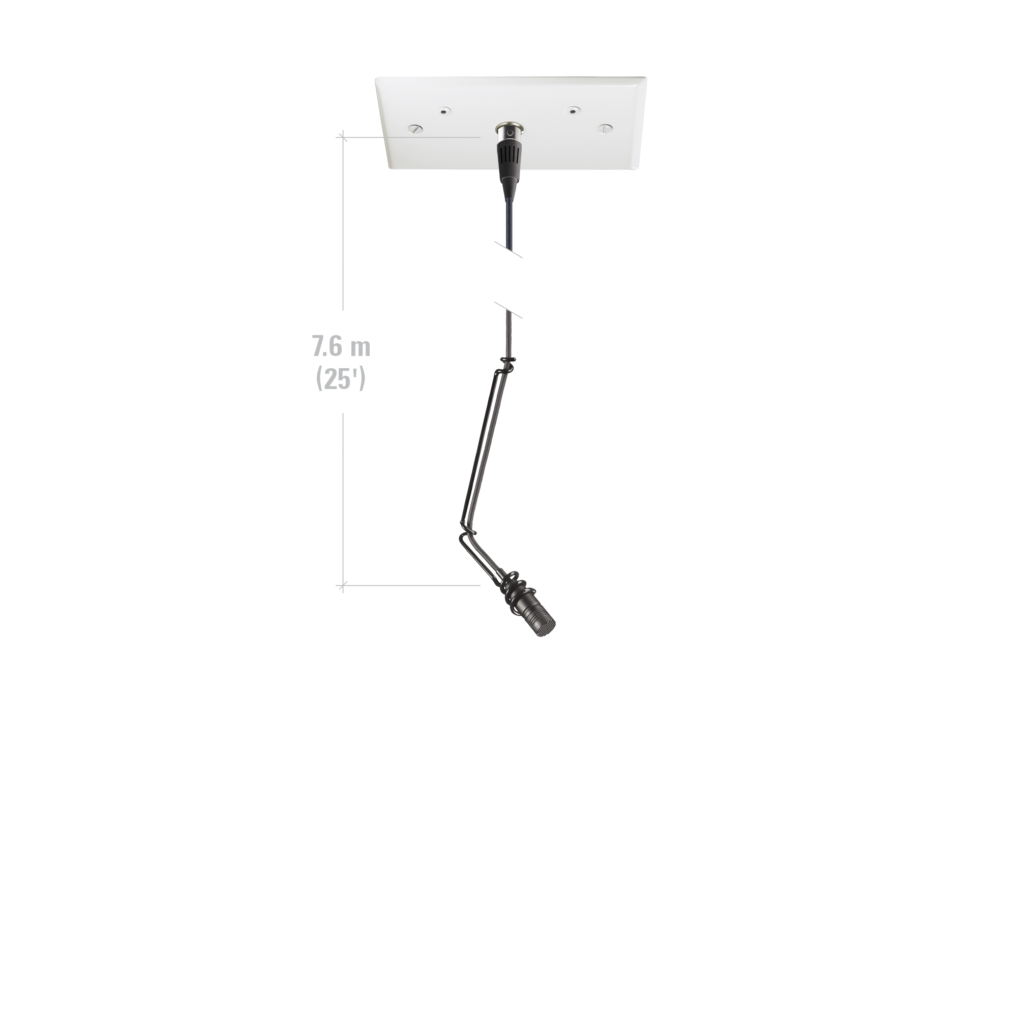 Audio-Technica U853R Cardioid Condenser Hanging Microphone